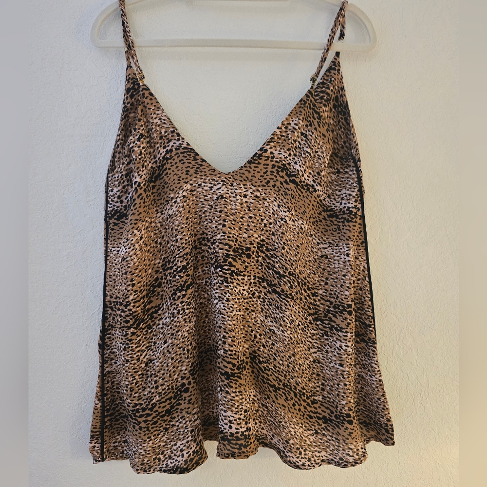 Karina Grimaldi Leopard Print Women's Top